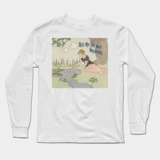 Princess and Frog Nature Illustration Long Sleeve T-Shirt